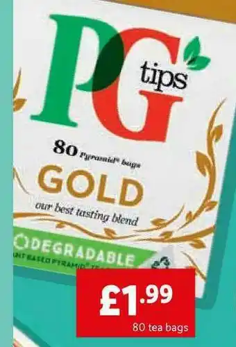 Lidl Pg Tips offer
