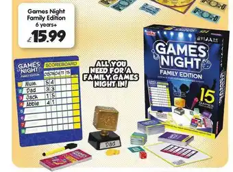 Toymaster Games Night Family Edition offer
