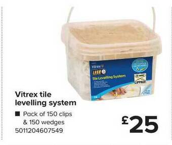 TradePoint Vitrex Tile Levelling System offer
