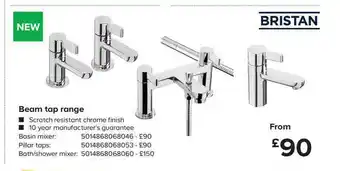 Beam Tap Range