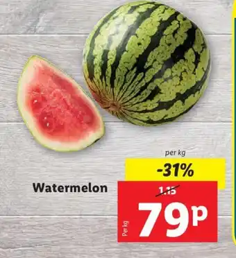 Lidl Watermelon offer