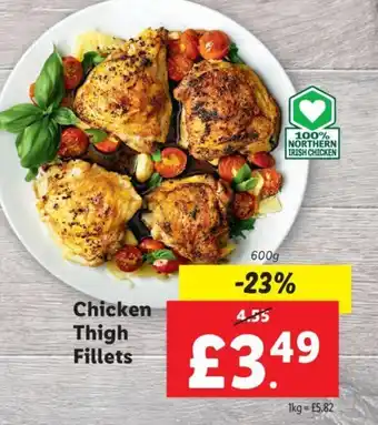Lidl Chicken Thigh Fillets offer