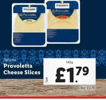 Lidl Italiamo Provoletta Cheese Slices offer