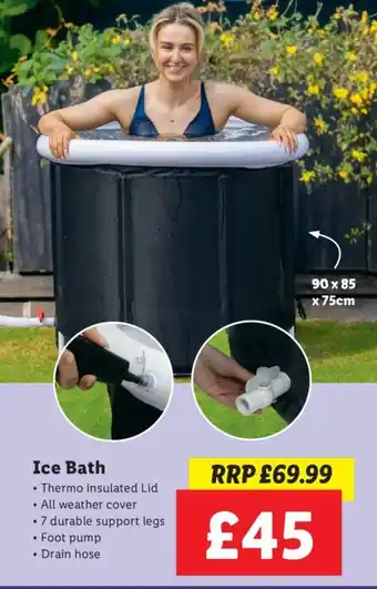 Lidl Ice Bath offer