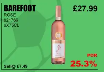 Bestway BAREFOOT ROSE offer