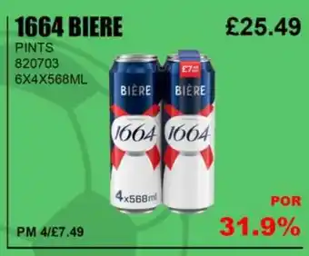 Bestway 1664 BIERE PINTS offer