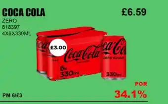 Bestway COCA COLA ZERO offer