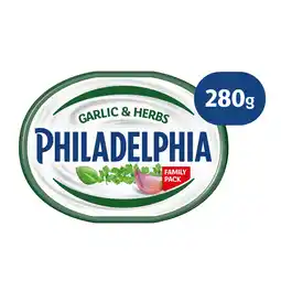 Iceland Philadelphia Garlic & Herbs Family Pack 280g offer