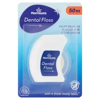 Morrisons Morrisons Dental Floss Mint 50m offer