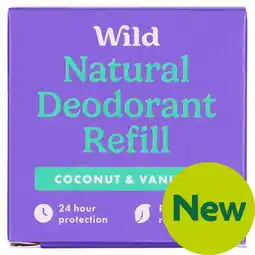 Morrisons Wild Coconut & Vanilla Deodorant Refill offer