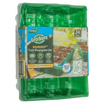 Sainsbury's Westland Gro-Sure Visiroot Twin Propogator Set offer