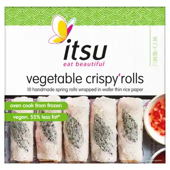 Asda Itsu Vegetable Crispy'Rolls 200g offer