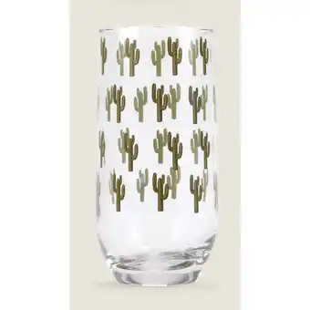 Asda George Home Cactus Hi-Ball Glass offer