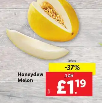 Lidl Honeydew Melon offer