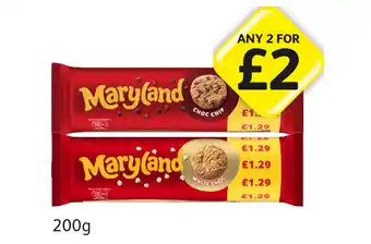 Londis View Maryland Choc Chips, White Choc offer