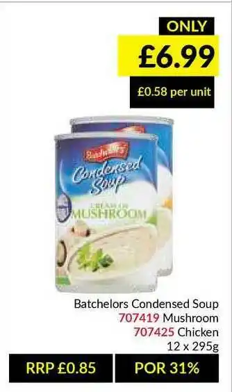 Musgrave MarketPlace Batchelors Condensed Soup offer