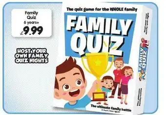 Toymaster Family Quiz offer