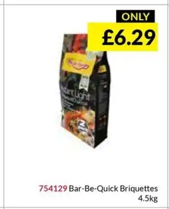 Musgrave MarketPlace Bar-Be-Quick Briquettes 4.5kg offer