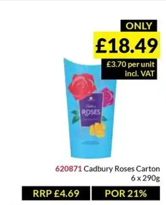 Musgrave MarketPlace Cadbury Roses Carton offer