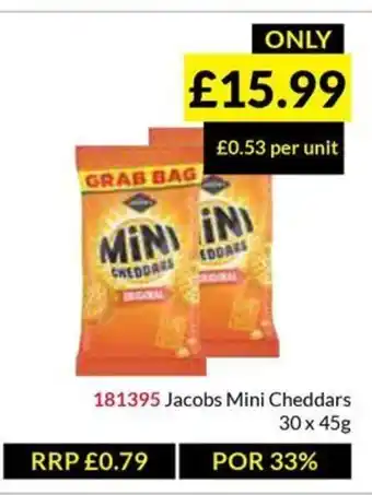 Musgrave MarketPlace Jacobs Mini Cheddars offer