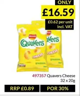 Musgrave MarketPlace Quavers Cheese offer