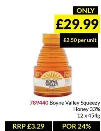 Musgrave MarketPlace Boyne Valley Squeezy Honey 33% offer