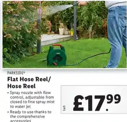 Lidl PARKSIDE Flat Hose Reel/ Hose Reel offer