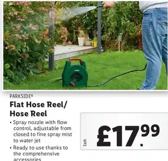 Lidl PARKSIDE Flat Hose Reel/ Hose Reel offer