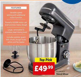 Lidl Silvercrest Stand Mixer offer