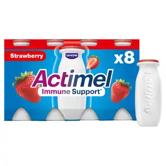 Iceland Actimel Strawberry 8 x 100g (800g) offer