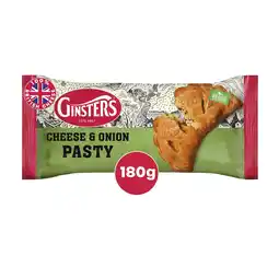 Morrisons Ginsters Cheddar & Onion Pasty offer