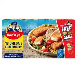 Morrisons Birds Eye 18 Omega Fish Fingers offer