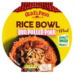 Morrisons Old El Paso BBQ Pulled Pork Rice Bowl offer