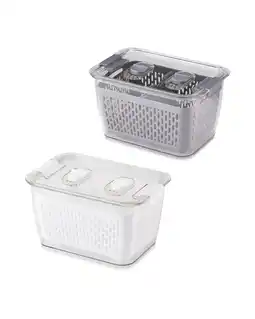 Aldi Fridge Storage with Colander offer
