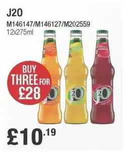 Booker Wholesale J20 offer