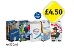 Londis View San Miguel 0.0, Heineken 0.0, Peroni 0.0, Corona Zero, Moretti Zero offer