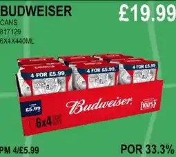 Bestway BUDWEISER CANS offer