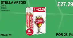 Bestway STELLA ARTOIS PINTS offer