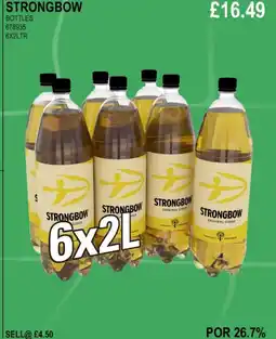 Bestway STRONGBOW BOTTLES offer