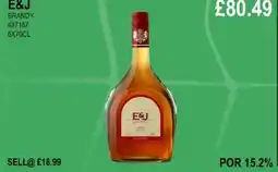Bestway E&J BRANDY offer