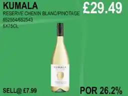 Bestway KUMALA RESERVE CHENIN BLANC/PINOTAGE offer