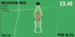 Bestway MOUNTAIN DEW CITRUS offer