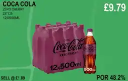 Bestway COCA COLA ZERO CHERRY offer