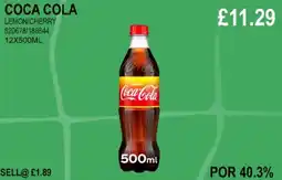 Bestway COCA COLA LEMON/CHERRY offer