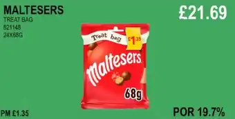 Bestway MALTESERS TREAT BAG offer