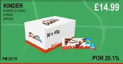 Bestway KINDER BUENO CLASSIC offer