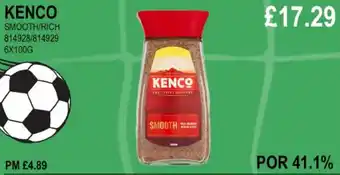 Bestway KENCO SMOOTH/RICH offer