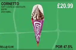 Bestway CORNETTO SOFT COOKIE & CHOCOLATE offer