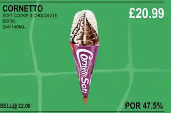 Bestway CORNETTO SOFT COOKIE & CHOCOLATE offer