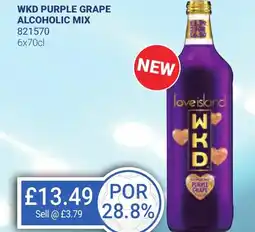 Bestway WKD PURPLE GRAPE ALCOHOLIC MIX offer